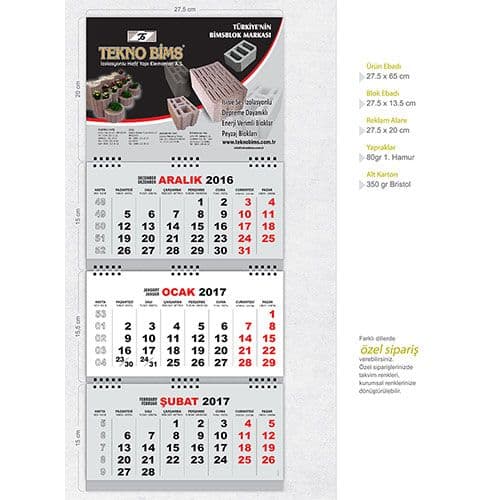 Küçük Gemici Üç Parça Spiralli