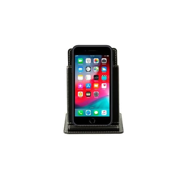 Deri Notluklu Telefon Standı