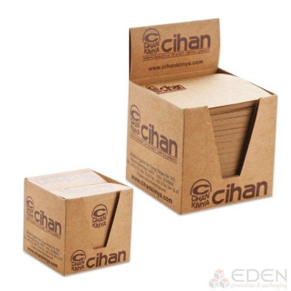 Kraft Kutu Küp Bloknot