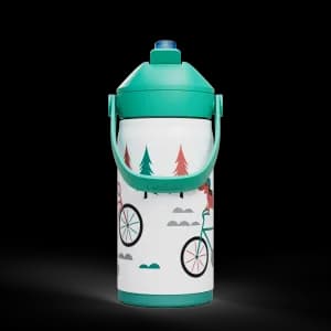 Thrive™ Flip Pipetli Çocuk Şişesi 355 ml, Yalıtımlı Paslanmaz Çelik