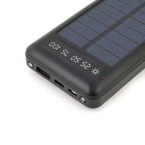 ED258 10000 mAh Güneş Enerjili (Dahili Kablolu) Powerbank