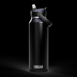 Thrive™ Flip Pipetli 40 oz Şişe, Yalıtımlı Paslanmaz Çelik