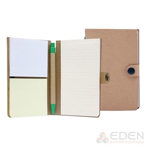 Çevre Dostu 3 Parçalı Kalemli Notluk