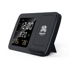 KABLOSUZ SARJ CİHAZI  (IŞIKLI LOGO,ALARM SAAT)