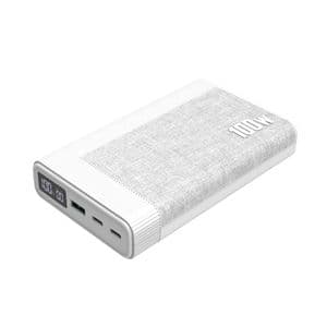 ED271 S-link G215 20000mAh PD100W QC22.5W Beyaz Notebook Taşınabilir Pil Şarj Cihazı Powerbank