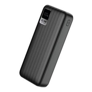 ED270 S-link G230 20000mAh Micro+Type-C+USB PD20W+QC3.0 18W Siyah LCD Taşınabilir Pil Şarj Cihazı Powerbank