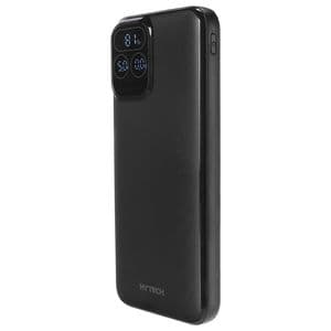 ED263  Hytech H110 10000mAh HSC22.5W PD20W+QC3.0 18W Siyah LCD Taşınabilir Pil Şarj Cihazı Powerbank