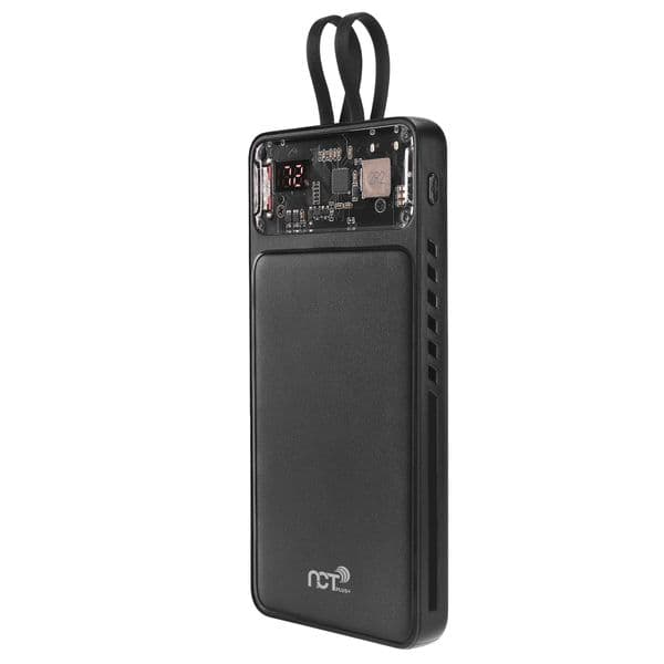 ED261  Hytech H50 5000mAh Magsafe 15W PD20W+HSC22.5W Siyah Taşınabilir Pil Şarj Cihazı Powerbank