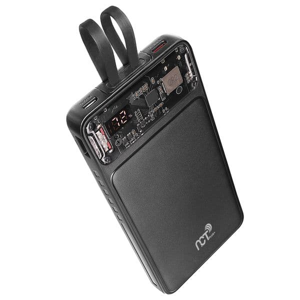 ED261  Hytech H50 5000mAh Magsafe 15W PD20W+HSC22.5W Siyah Taşınabilir Pil Şarj Cihazı Powerbank — detay