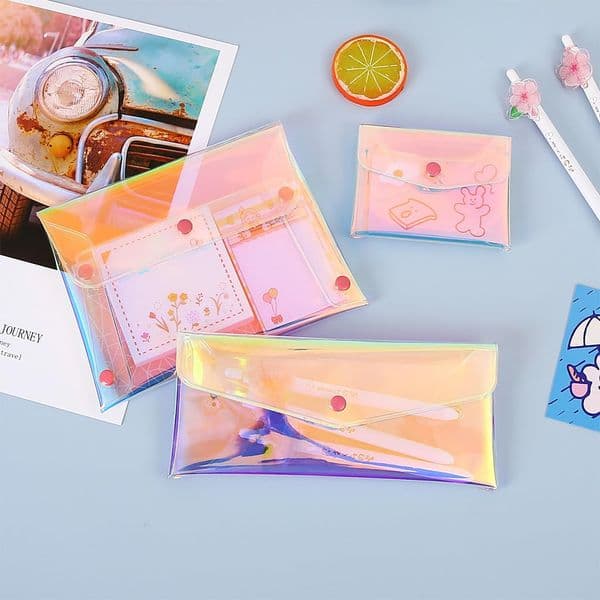 ED182 Hologram Zarf Çanta — detay