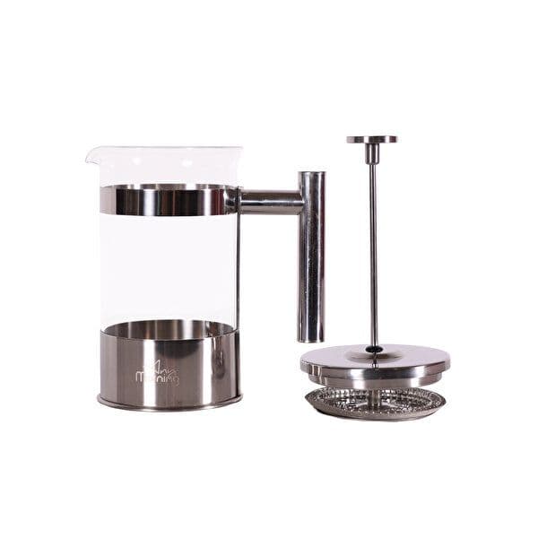 ED04 French Press 600ml Silver — detay