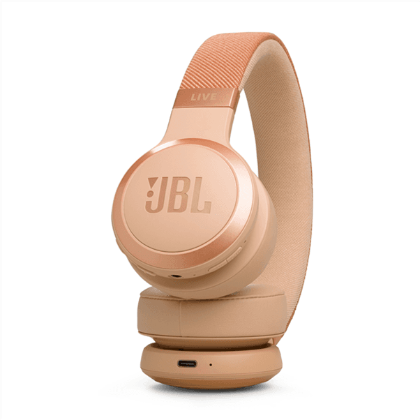 JBL  Live 670 BT NC, Wireless Kulaklık , OE, Kum Beji