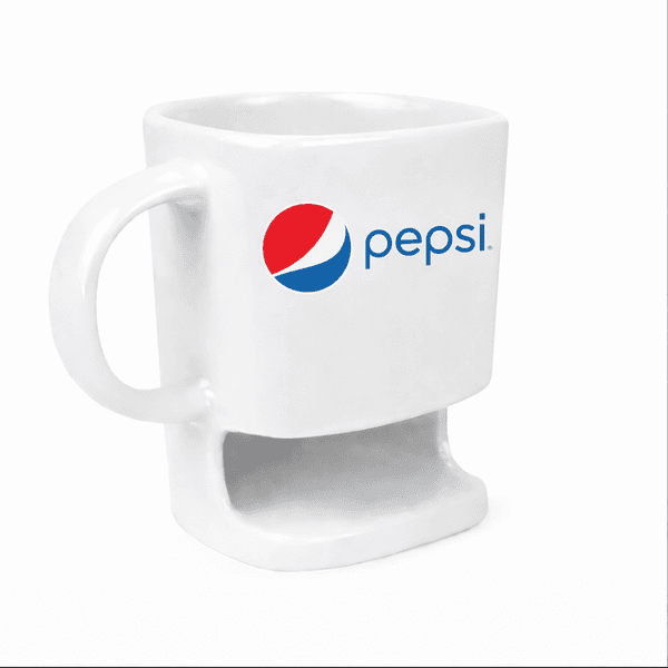 ED70 Beyaz Bisküvi Kupa — detay