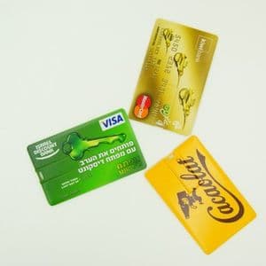 Klasik Döner Plastik Kart USB Flash Bellek ED021