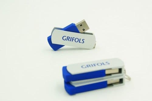 Çevirmeli USB Flash Bellek ED035 — detay