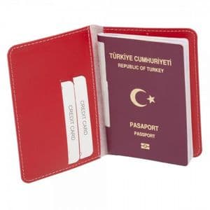 Suni Deri Pasaport Kabı ED700