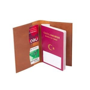Suni Deri Pasaport Kabı ED700