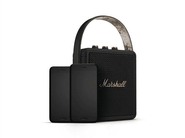 Marshall Stockwell II BT, Black and Brass — detay