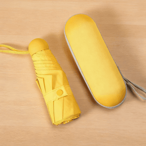 Promosyon Logolu Rüzgar Geçirmez Kompakt Şemsiye — detay