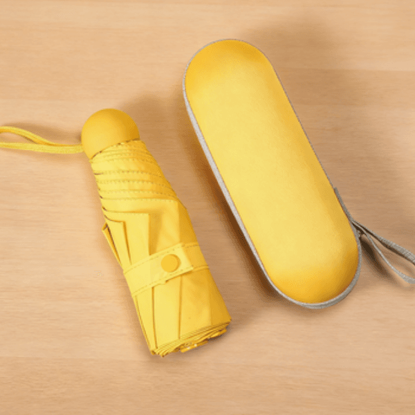 Promosyon Logolu Rüzgar Geçirmez Kompakt Şemsiye — detay