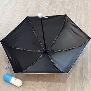 İlaç Kapsülü şeklinde Kılıflı Özel Desenli Mini Katlanır Cep Şemsiyesi