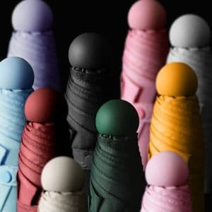 Promosyon Logolu Rüzgar Geçirmez Kompakt Şemsiye