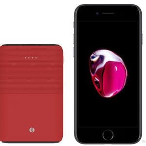 ED286  S-link IP-S110 10000mAh 2*Usb Port+Micro+Type C Powerbank Kırmızı Taşınabilir Pil Şarj Cihazı