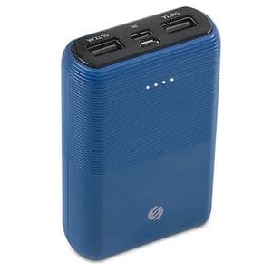 S-link IP-S110 10000mAh 2*Usb Port+Micro+Type C Powerbank Mavi Taşınabilir Pil Şarj Cihazı