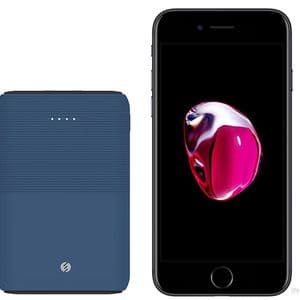 S-link IP-S110 10000mAh 2*Usb Port+Micro+Type C Powerbank Mavi Taşınabilir Pil Şarj Cihazı