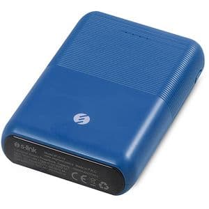 S-link IP-S110 10000mAh 2*Usb Port+Micro+Type C Powerbank Mavi Taşınabilir Pil Şarj Cihazı