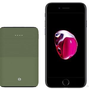 S-link IP-S110 10000mAh 2*Usb Port+Micro+Type C Powerbank Yeşil Taşınabilir Pil Şarj Cihazı