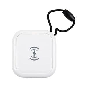 ED279  S-link IP-W12 10000mAh Micro+Type C Girişli Powerbank 2 Usb Port Beyaz Kablosuz Taşınabilir Pil Şarj Cihazı