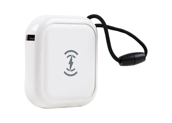 ED279  S-link IP-W12 10000mAh Micro+Type C Girişli Powerbank 2 Usb Port Beyaz Kablosuz Taşınabilir Pil Şarj Cihazı