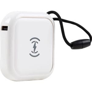 ED279  S-link IP-W12 10000mAh Micro+Type C Girişli Powerbank 2 Usb Port Beyaz Kablosuz Taşınabilir Pil Şarj Cihazı