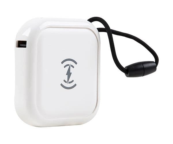 ED279  S-link IP-W12 10000mAh Micro+Type C Girişli Powerbank 2 Usb Port Beyaz Kablosuz Taşınabilir Pil Şarj Cihazı