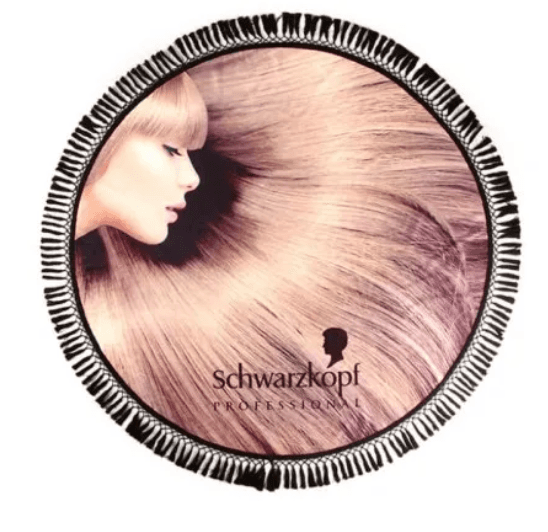 Dijital Baskılı Yuvarlak Plaj Havlusu ED780