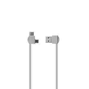 ED277 S-link P102 10000mAh PRM 2*USB+Type-C+Micro+Lightning Beyaz LCD Taşınabilir Pil Şarj Cihazı Powerbank