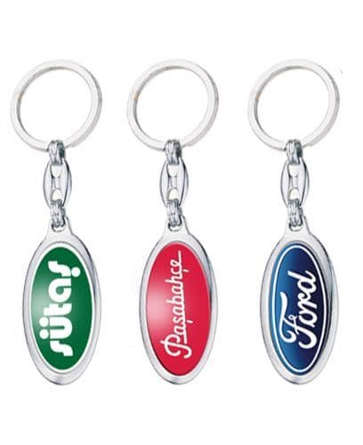 Damla Baskılı Anahtarlık ED 7882