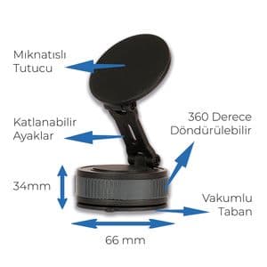 ED238 Araç İçi Telefon Tutucu