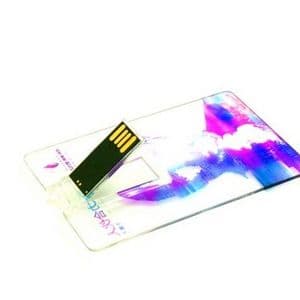 Klasik Döner Plastik Kart USB Flash Bellek ED021