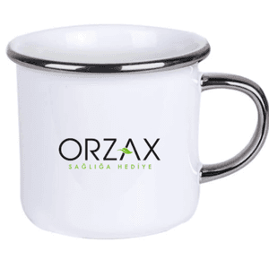 ED36 Logo Baskılı Emaye Kupa Serisi