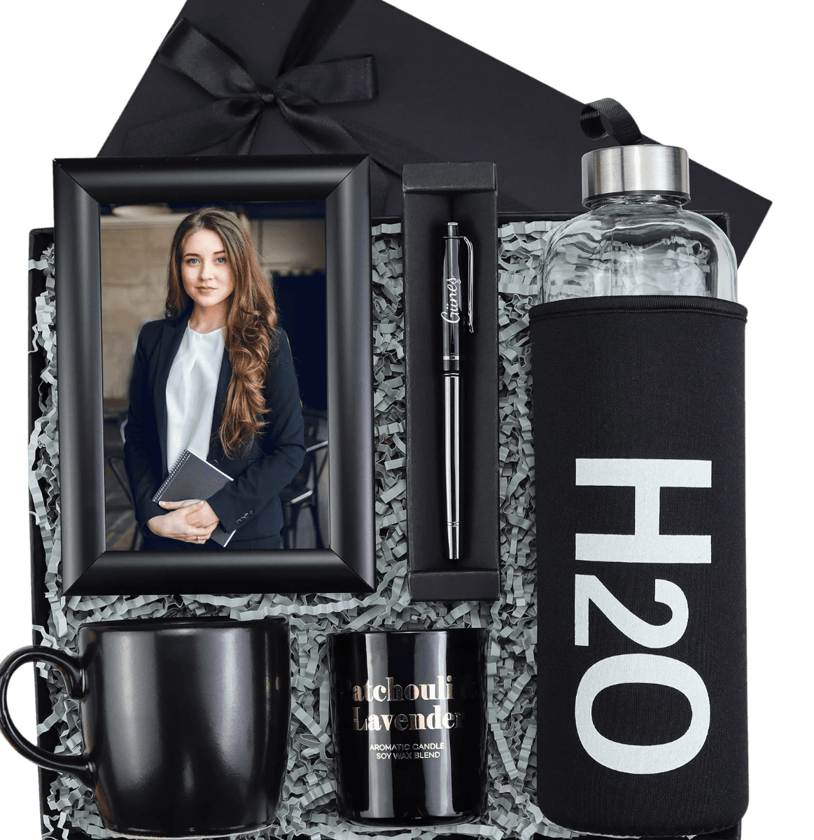 Matara & Çerçeve & Kalem & Mum & Kupa Premium Hediye Seti