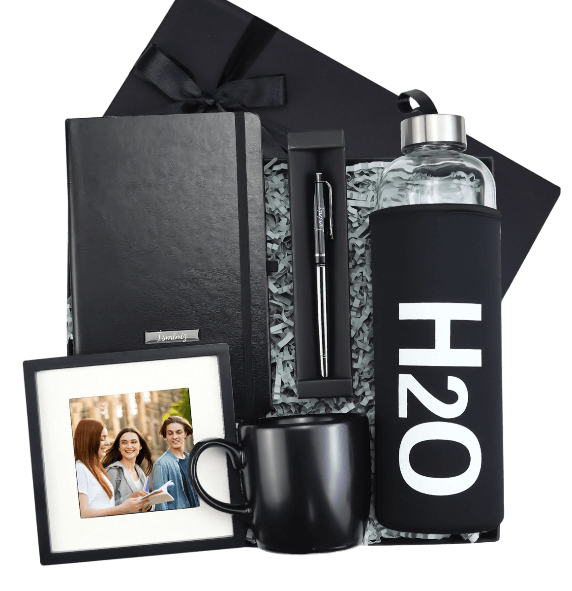 Defter & Kalem & Matara & Kupa & Çerçeve Hediye Seti