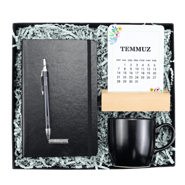 Defter & Kalem & Takvim & Kupa Hediye Seti
