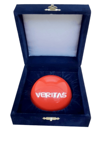 Cam Kağıt Ağırlığı Kadife Kutu ED1138