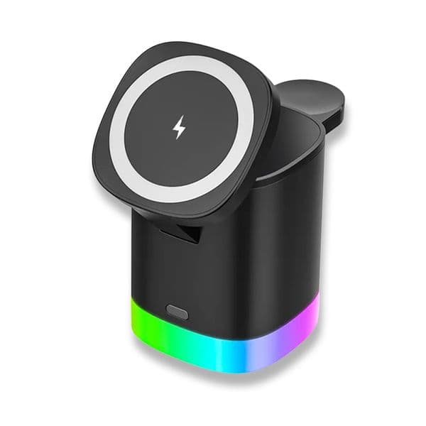 ED241 Kablosuz Şarj Standı (Telefon, Saat, Kulaklık)